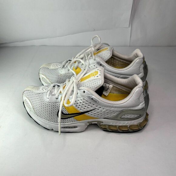 Nike Air Zoom Miller Livestrong Athletic Sneakers Workout White Yellow Womens - Picture 2 of 10